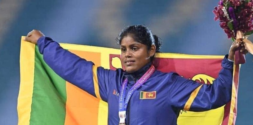2025 ஆசிய ஈட்டி எறிதல் போட்டி – இலங்கையின் நதீஷா லெகாம்கே சாதனை.