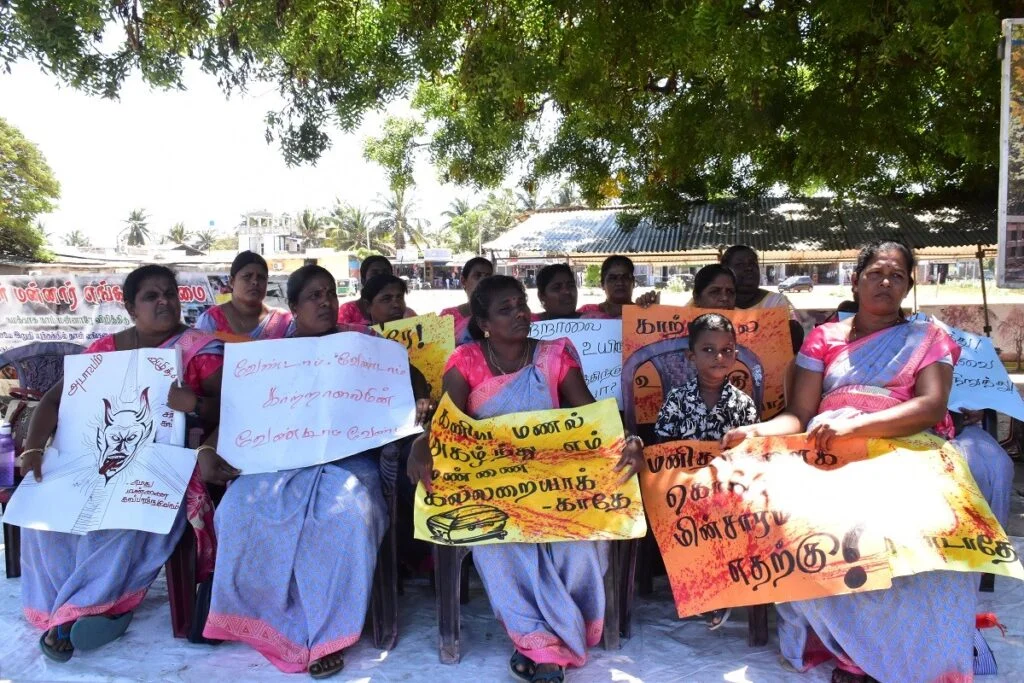 மன்னாரில் 26 வது நாளாக தொடரும் போராட்டம்.