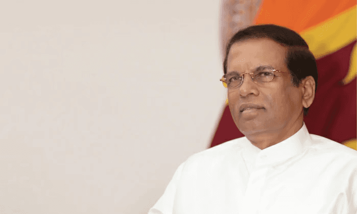 மைத்திரியும் காலி செய்தார்.