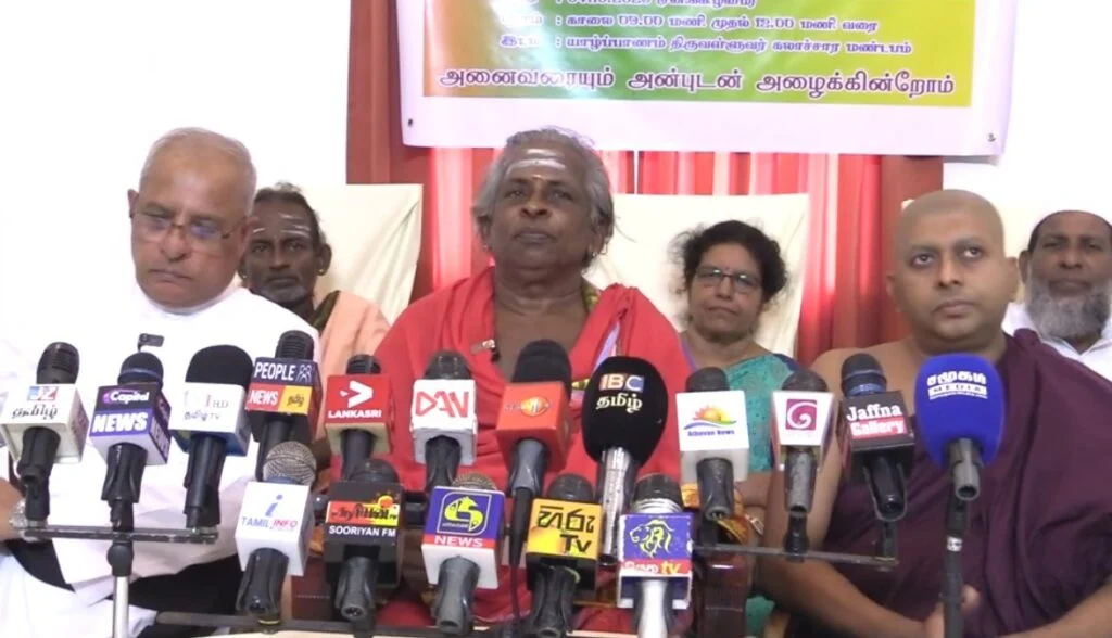 யாழில் இடம்பெற்ற சர்வமத பேரவையின் ஊடக சந்திப்பு