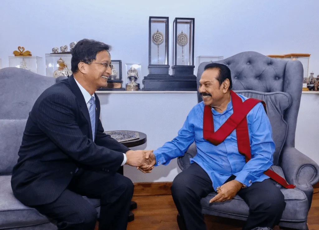 மஹிந்த – சீன தூதுவருடன் விசேட சந்திப்பு.