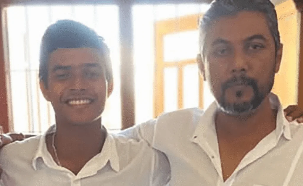 துனித் வெல்லாலகேயின் தந்தை காலமானார்.