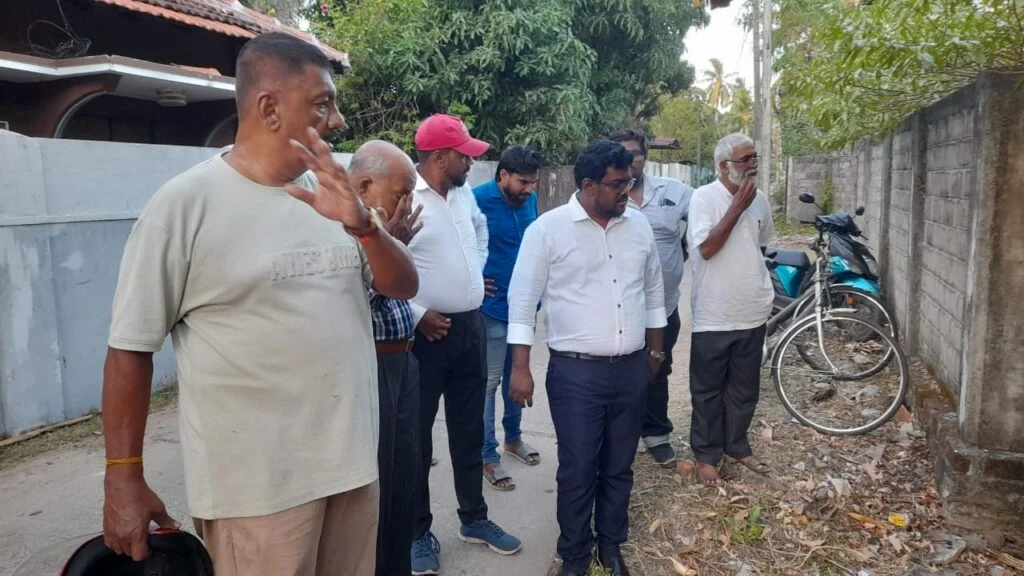 மட்டக்களப்பு நொச்சிமுனை பகுதிக்கு பாராளுமன்ற உறுப்பினர் கந்தசாமி விஜயம்
