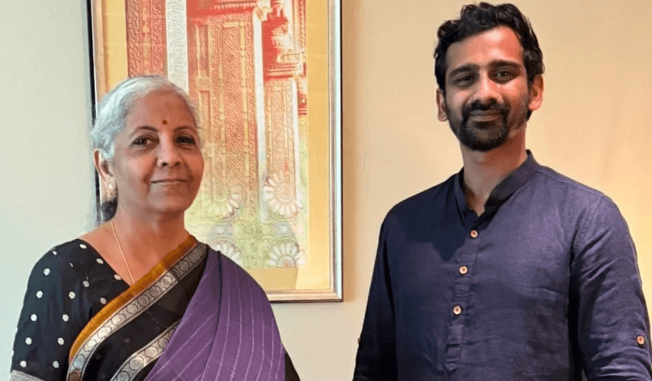 இந்திய நிதி அமைச்சர் – ஜீவன் தொண்டமான் சந்திப்பு.