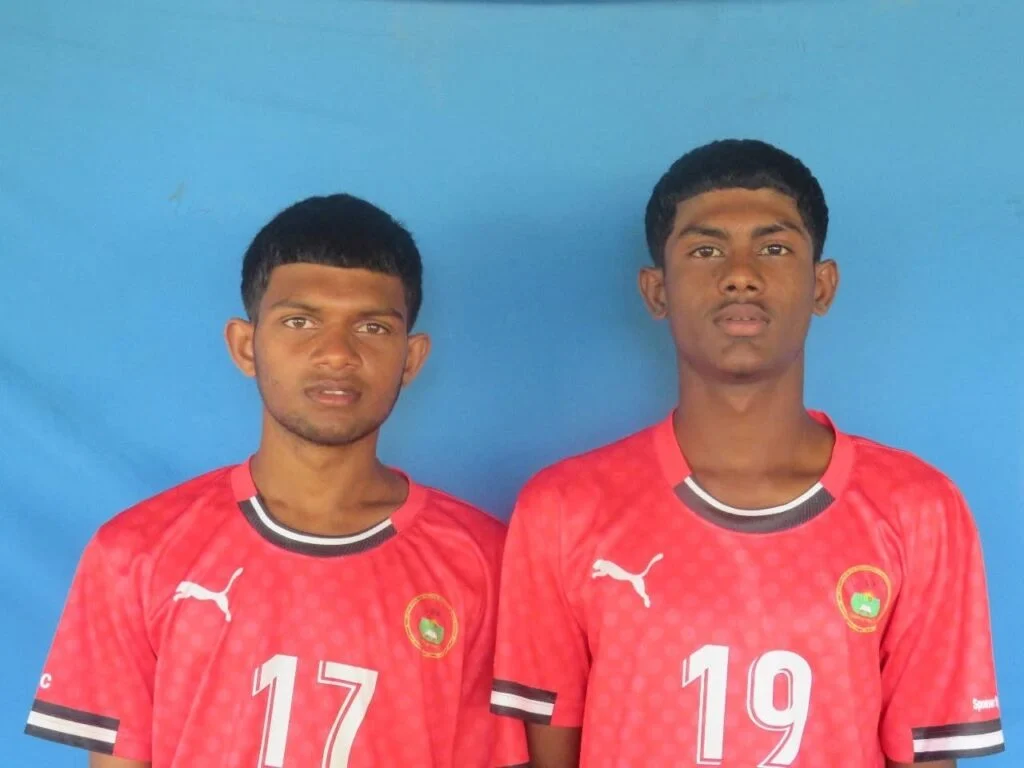 மன்னார் வீரர்கள் இருவர் தேசிய அணிக்கு தெரிவு