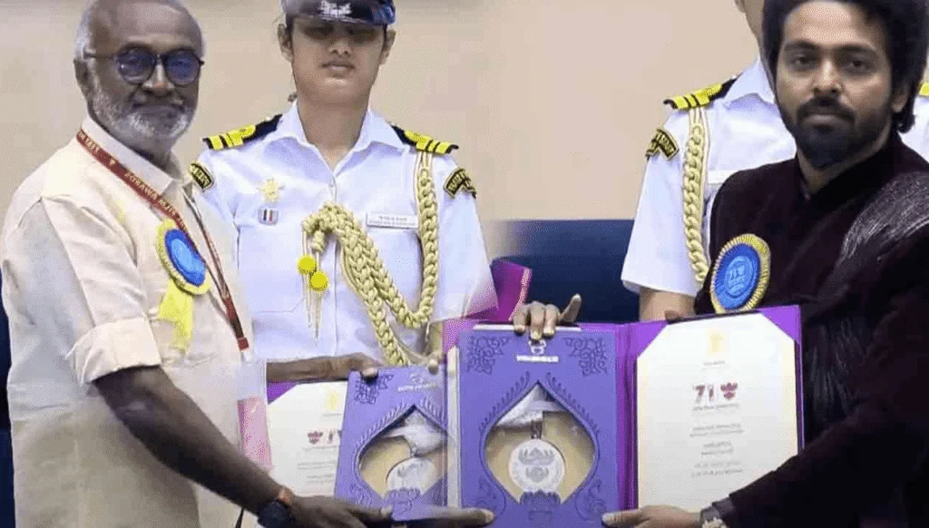 தேசிய விருது வென்ற : G.V பிரகாஷ் – M.S பாஸ்கர்.