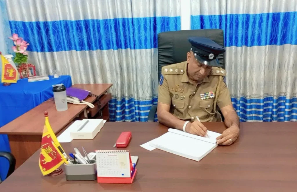 சம்மாந்துறை பொலிஸ் நிலைய புதிய பொறுப்பதிகாரி கடமையேற்பு