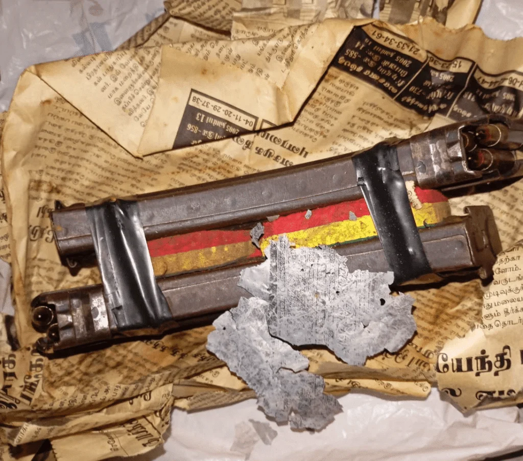 யாழ் – பல்கலைக்கழக வளாகத்தில் மெகசின்கள் மீட்பு.