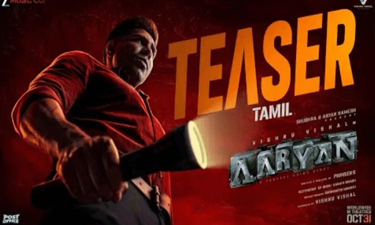 வெளியானது “ஆர்யன்” டீசர்.