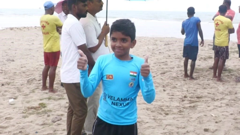 12 வயது மாற்றுத்திறனாளி சிறுவன் சாதனை.