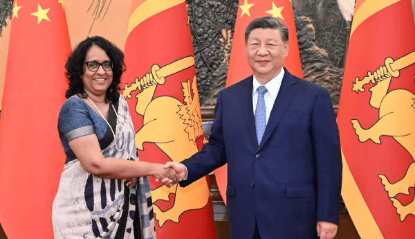 சீனா ஜனாதிபதி ஜி ஜின்பிங் – பிரதமர் ஹரிணி சந்திப்பு.