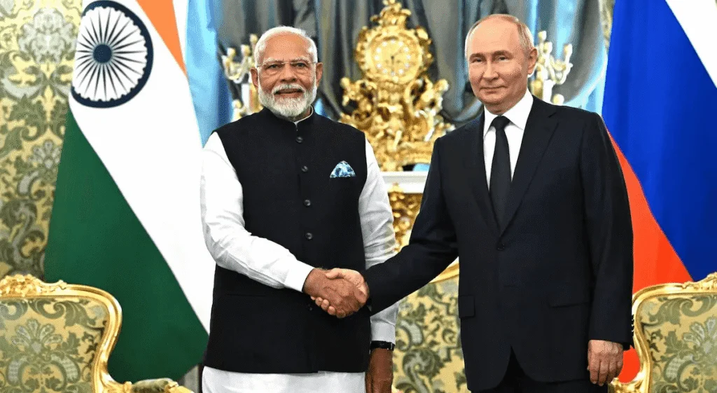 இந்தியா செல்லும் விளாடிமிர் புடின்.