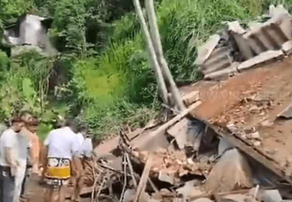 கடுகன்னாவை மண்சரிவில் சிக்கி ஒருவர் பலி ; நால்வர் காயங்களுடன் மீட்பு !