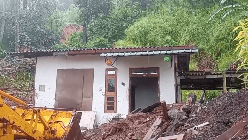 நாவலப்பிட்டியில் மண்சரிவு : ஒரே குடும்பத்தை சேர்ந்த மூன்று பேர் பலி