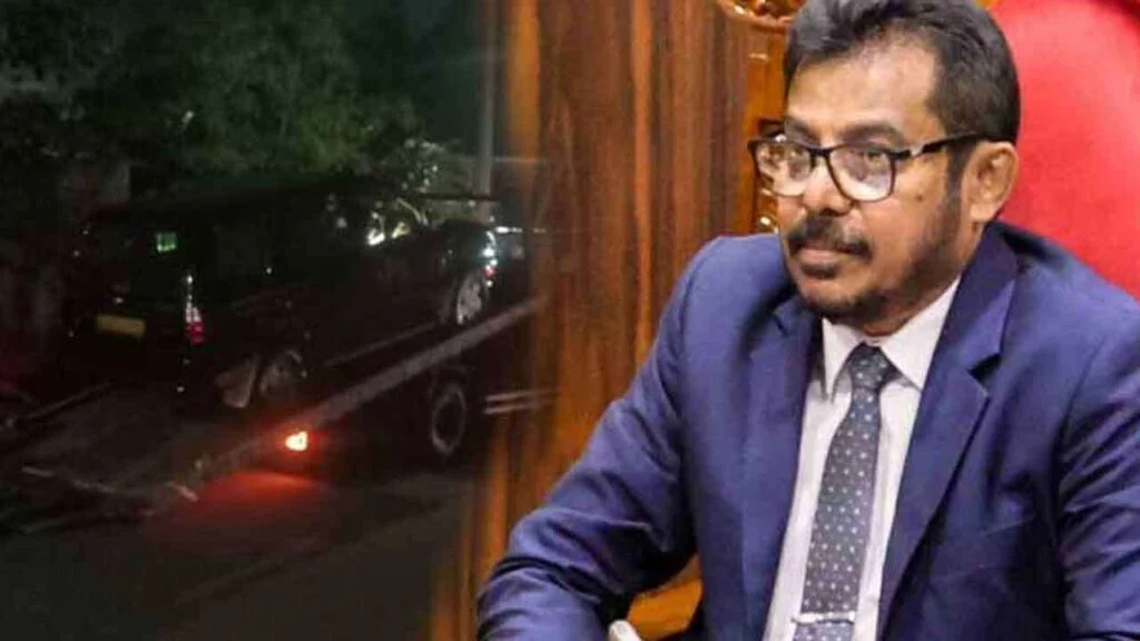 அசோக ரன்வல எம்.பி. பயணித்த வாகனம் விபத்து!