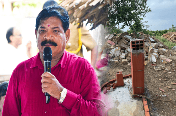 அணையா விளக்கு நினைவுத் தூபி சேதப்படுத்தப்பட்ட சம்பவம் குறித்து அமைச்சர் கண்டனம்