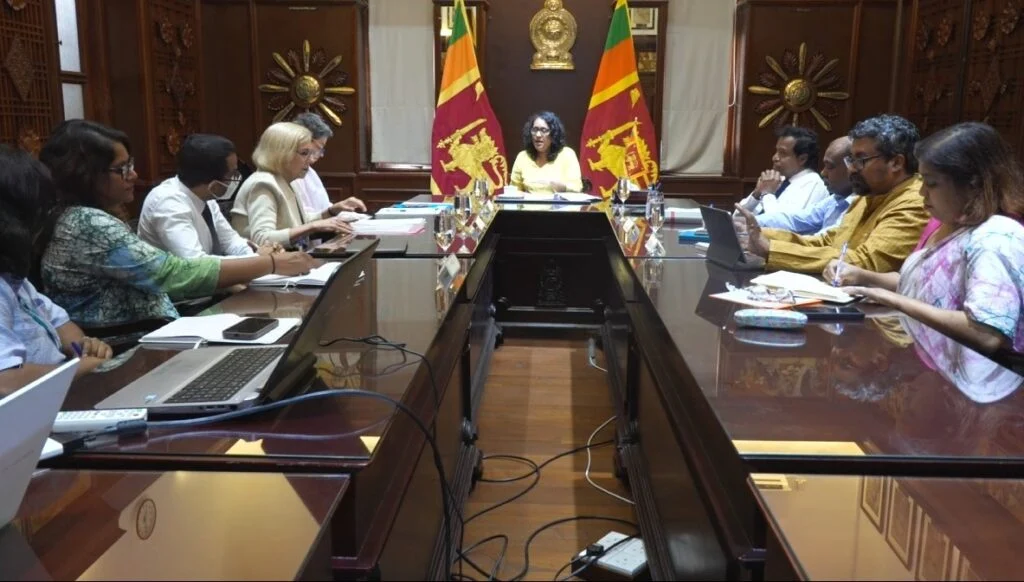 யுனிசெஃப் நிறுவனப் பிரதிநிதிகளுக்கும் பிரதமருக்கும் இடையில் சந்திப்பு