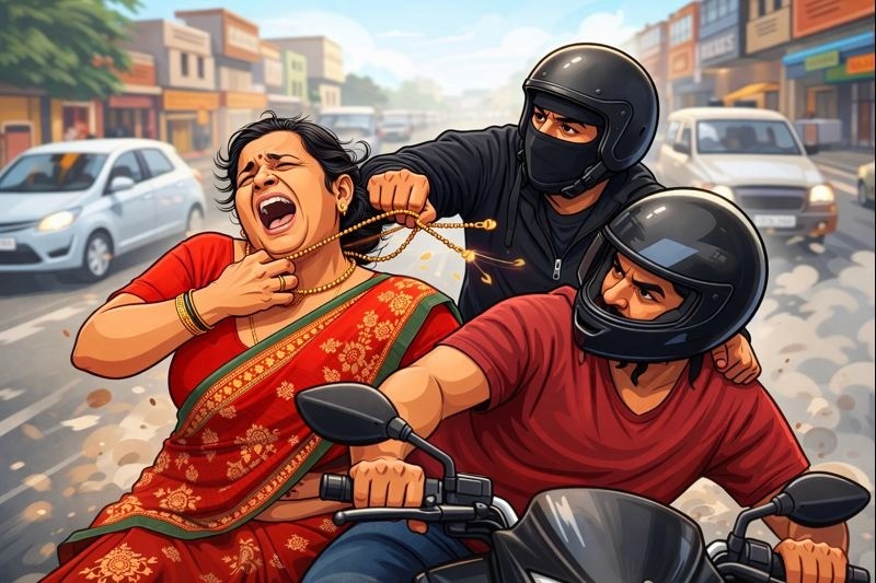 யாழில் வழிப்பறி குற்றச்சாட்டில் நால்வர் கைது