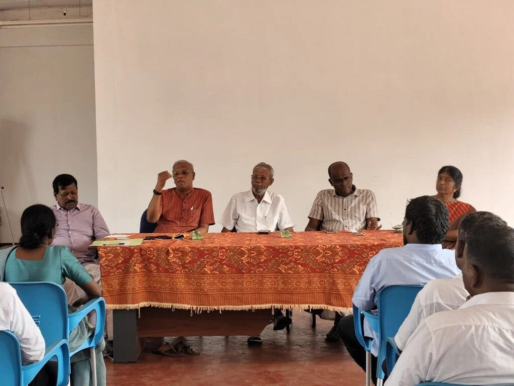 தமிழ் அரசுக்கட்சியின் முல்லைத்தீவு மாவட்ட உள்ளுராட்சி மன்ற உறுப்பினர்களுடன் கலந்துரையாடல்