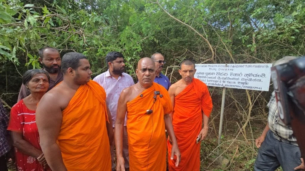 தையிட்டி விகாரைக்கு சென்ற நாகதீப விகாராதிபதி