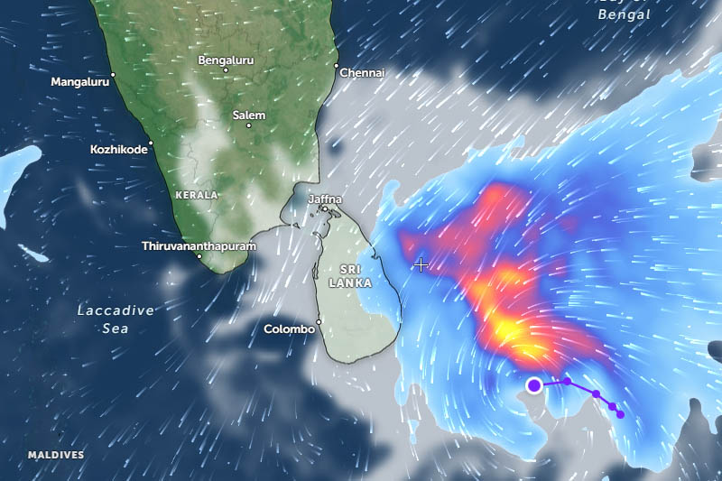 இன்று கரையை கடக்கும் தாழ்வு மண்டலம்!