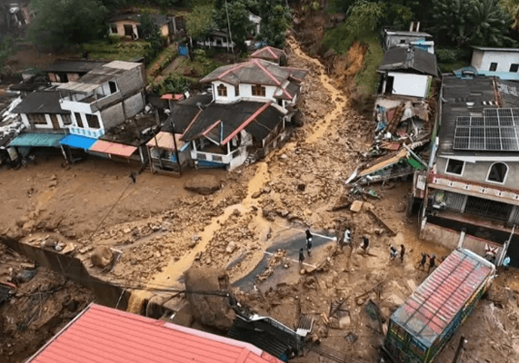 நுவரெலியாவில் 23 குடும்பங்கள் அவதியில் …….