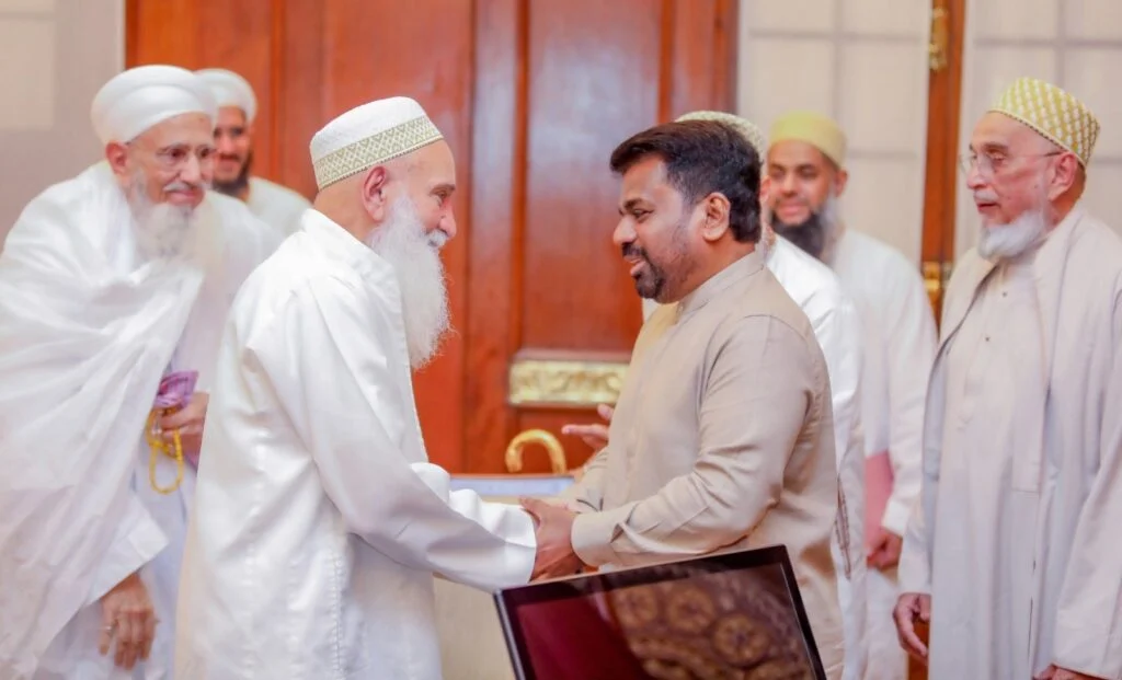போரா சமூகத்தின் ஆன்மீகத் தலைவருக்கும் ஜனாதிபதிக்கும் இடையில் சந்திப்பு
