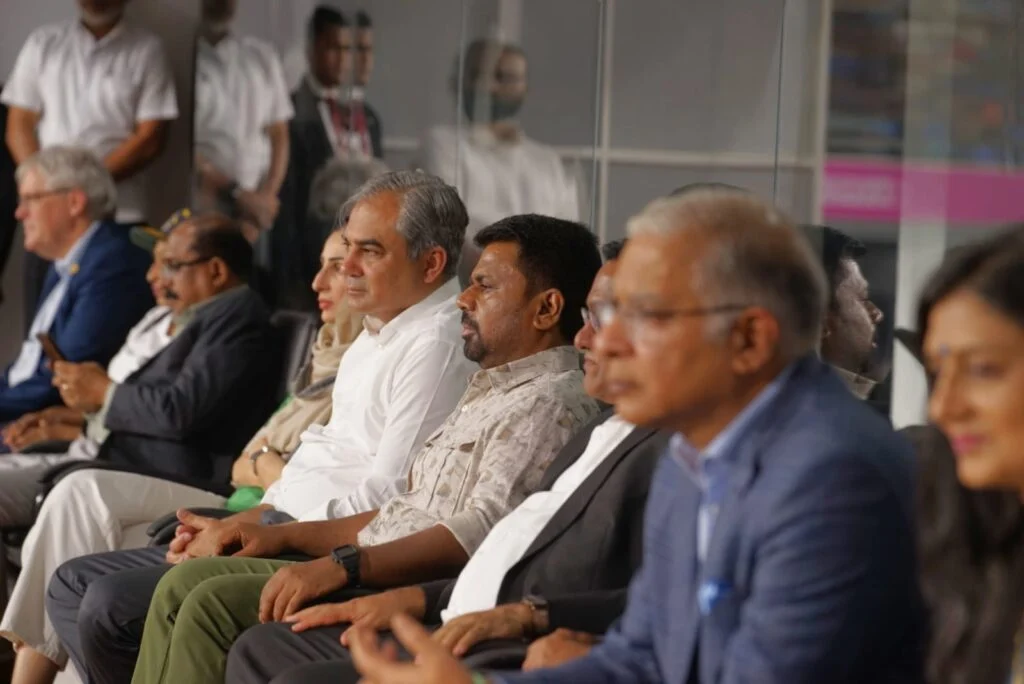 இந்தியா – பாகிஸ்தான் போட்டியை கண்டுகளித்த ஜனாதிபதி
