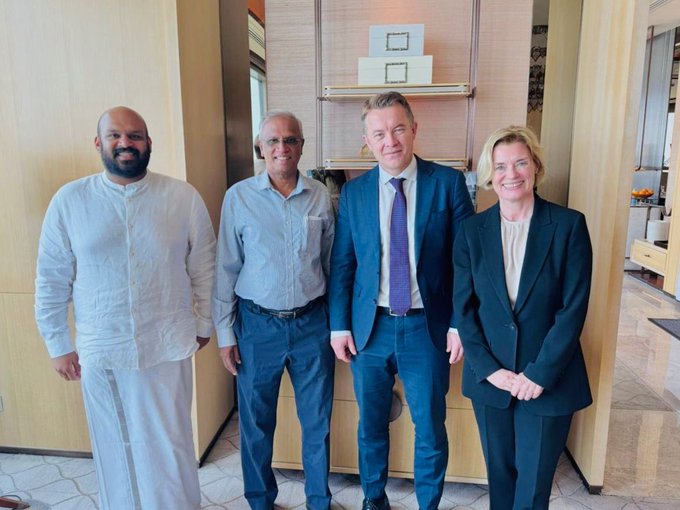 இலங்கை தமிழரசுக் கட்சிக்கும் நோர்வே அரசுக்கும் இடையில் சந்திப்பு