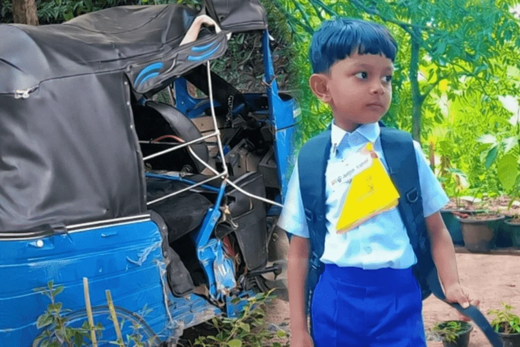 குடாஓய பகுதியில் விபத்தில் 7 வயது சிறுவன் பலி!