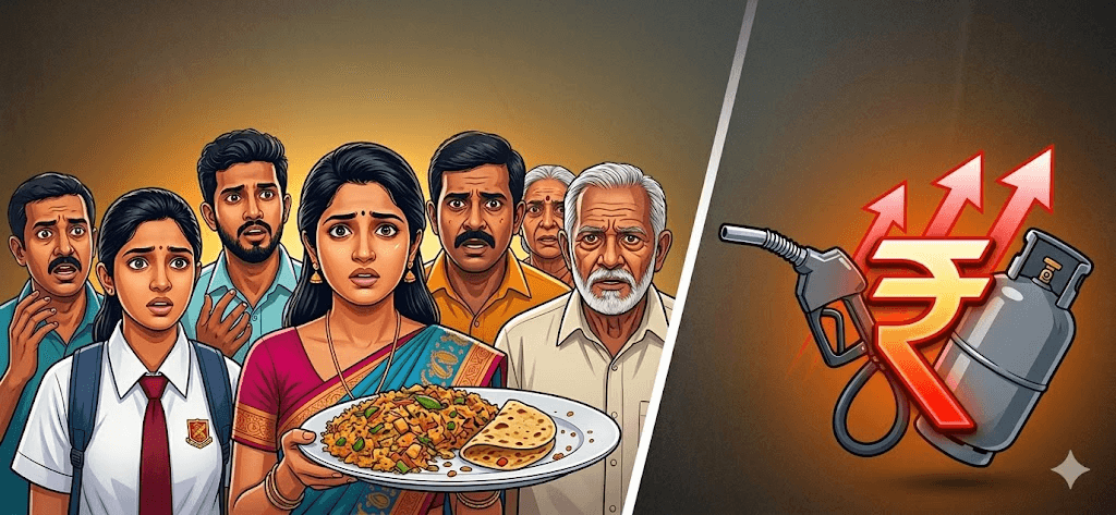 ஹோட்டல் உணவுகளின் விலை உயர்வு : இன்றிரவு முதல் அமுல்