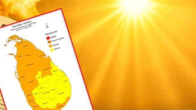 நாளை பல மாகாணங்களில் கடும் வெப்பம் எதிர்பார்ப்பு