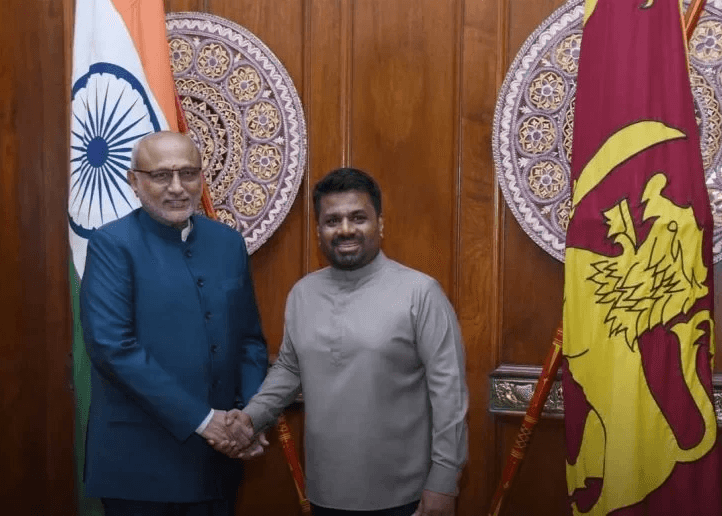 ஜனாதிபதி – இந்தியத் துணைத் தலைவர் சந்திப்பு!