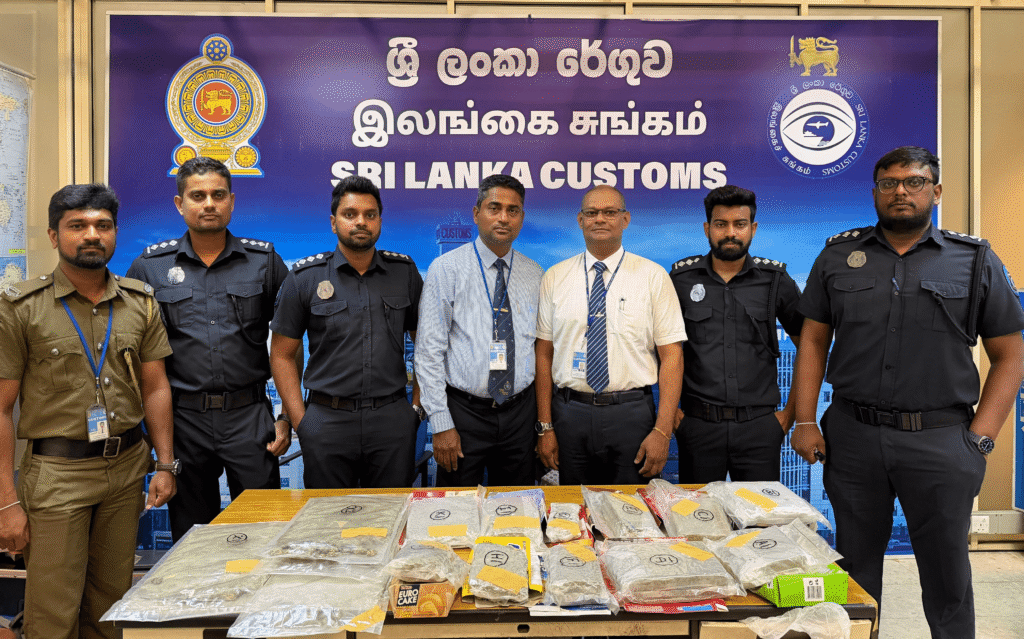 போதைப்பொருளுடன் சிக்கிய பயணி: சுங்க அதிகாரிகளின் அதிரடி கைது!