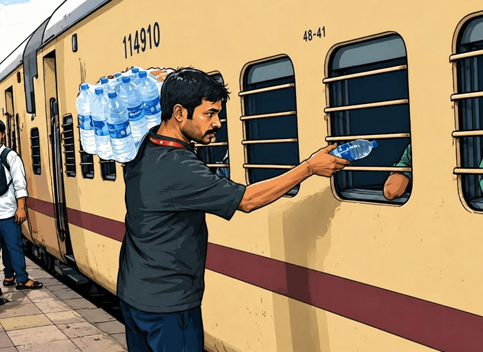 அதிக விலைக்கு குடிநீர் போத்தலை விற்றவருக்கு அபராதம்!