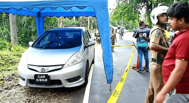 களுத்துறை துப்பாக்கிச்சூடு: சந்தேக சிற்றூந்து மீட்பு
