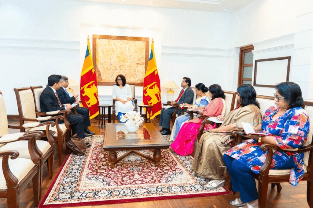 சார்க் நாயகம் பிரதமர் ஹரினி அமரசூரியவை சந்திப்பு!