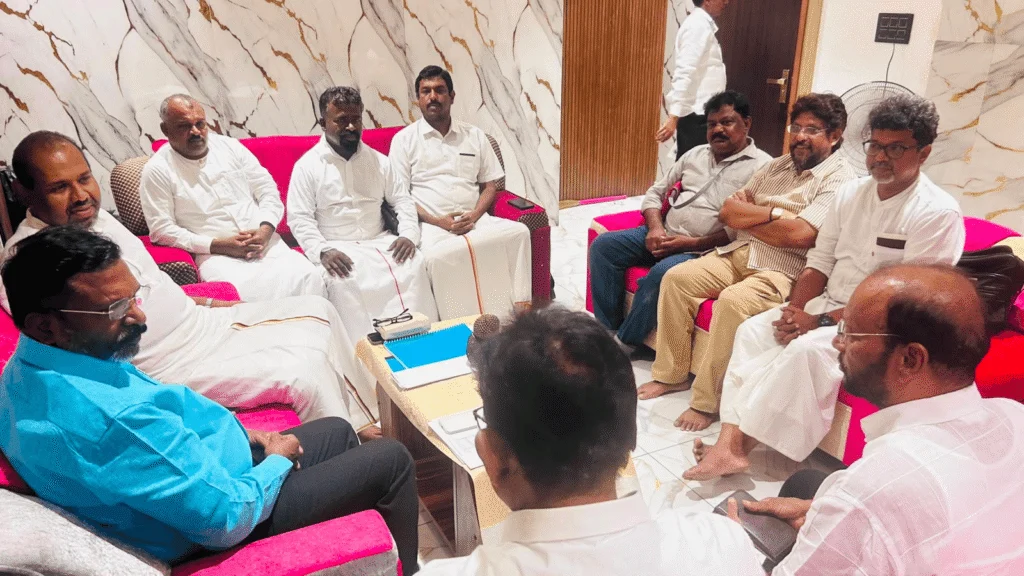 ஈழத்தமிழர் அரசியல் தீர்வு, மனித உரிமைகள் குறித்து முதலமைச்சருடன் விரிவான பேச்சுவார்த்தை!