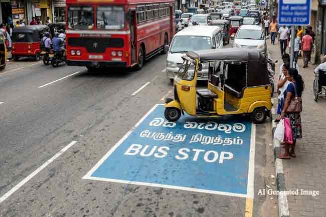 பேருந்து நிறுத்தங்களில் வாகனங்களை நிறுத்தினால் கடும் சட்ட நடவடிக்கை!