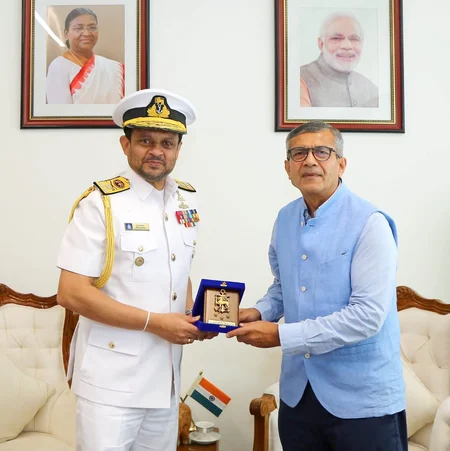 இந்தியா–இலங்கை பாதுகாப்பு ஒத்துழைப்பு குறித்து முக்கிய பேச்சு!