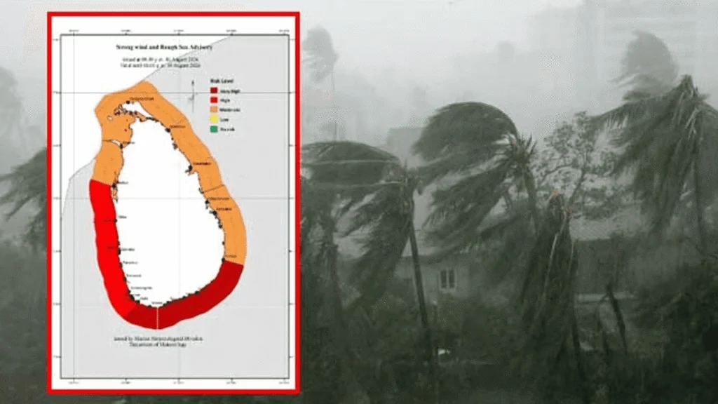 கடல் சீற்றம் தீவிரம்! வளிமண்டலவியல் திணைக்களம் எச்சரிக்கை