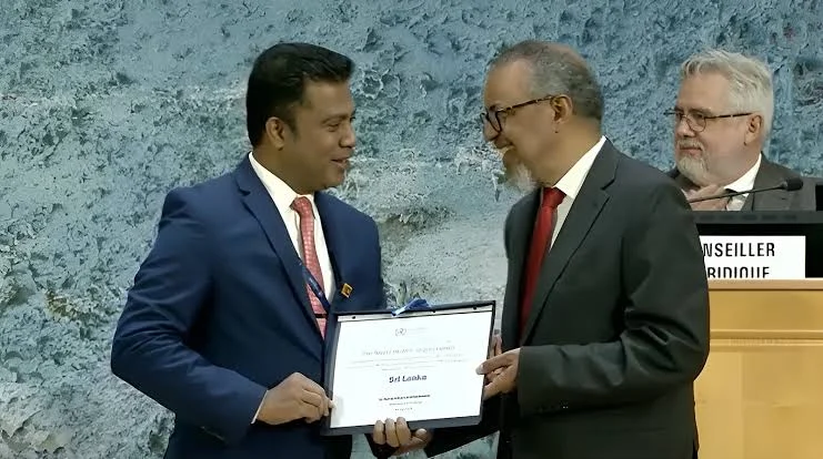 இலங்கையின் சுகாதார சாதனைக்கு சர்வதேச அங்கீகாரம்!